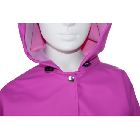3KAMIDO - Velikost 104 - Dětská pláštěnka Rain Jacket dark pink růžová