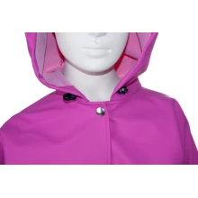 3KAMIDO - Velikost 122 - Dětská pláštěnka Rain Jacket dark pink růžová