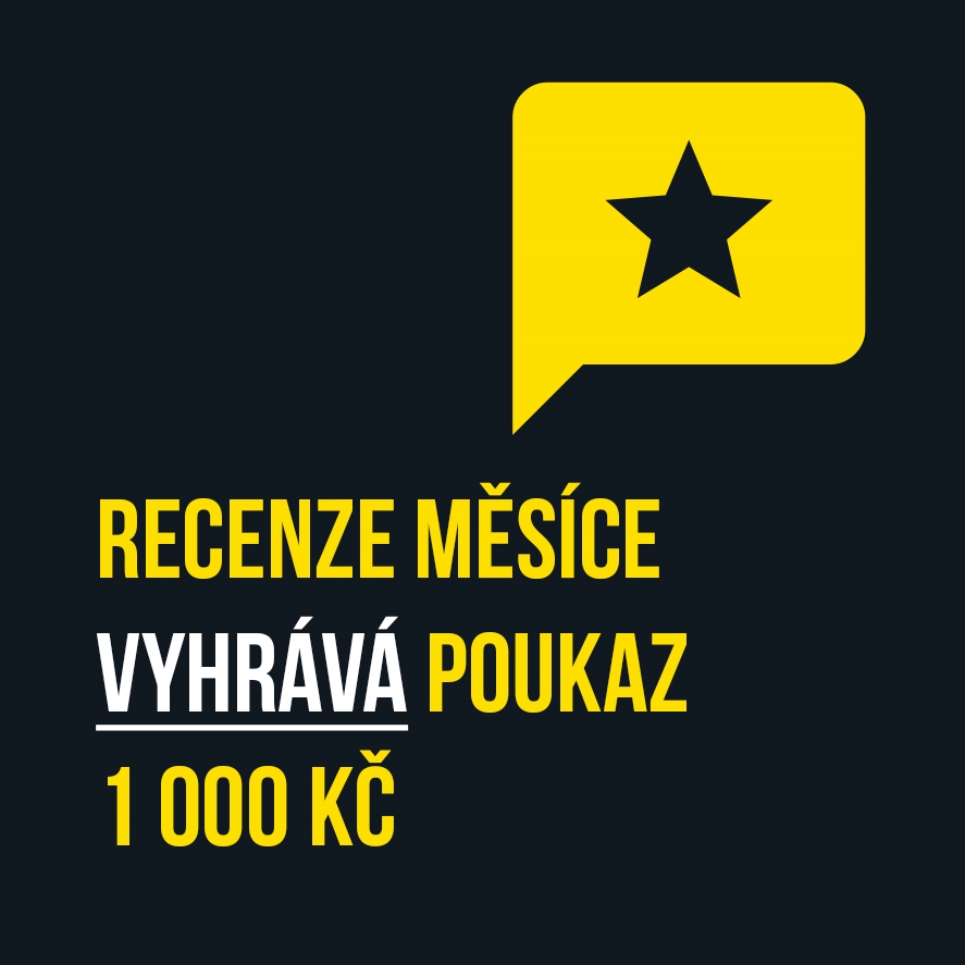 Recenze měsíce vyhrává poukaz 1 000 Kč