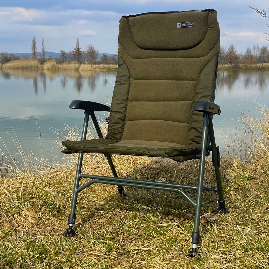 Křeslo na ryby s nosností 150 kilo. Skrytý klenot