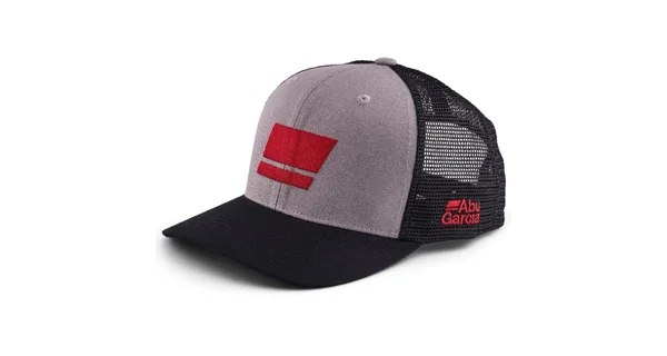 ABU GARCIA - Kšiltovka Flag Trucker Cap Grey Black
