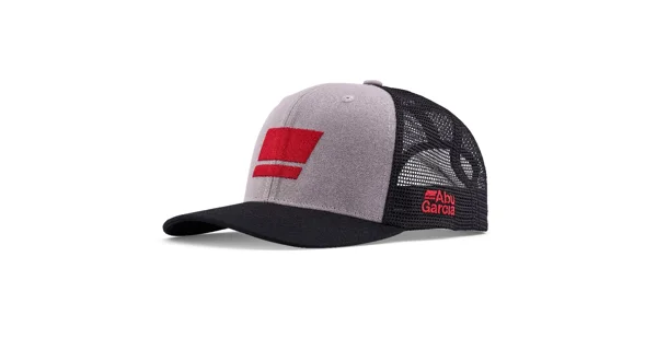 ABU GARCIA - Kšiltovka Flag Trucker Cap Grey Black