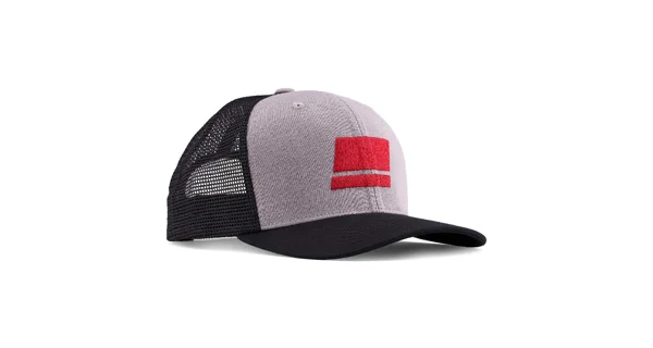 ABU GARCIA - Kšiltovka Flag Trucker Cap Grey Black