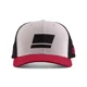ABU GARCIA - Kšiltovka Flag Trucker Grey Red Black