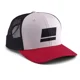 ABU GARCIA - Kšiltovka Flag Trucker Grey Red Black