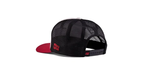 ABU GARCIA - Kšiltovka Flag Trucker Grey Red Black