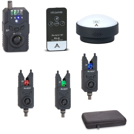 ANACONDA - Sada hlásičů s příposlechem a světlem do bivaku 3+1 Blaxx IP PRO