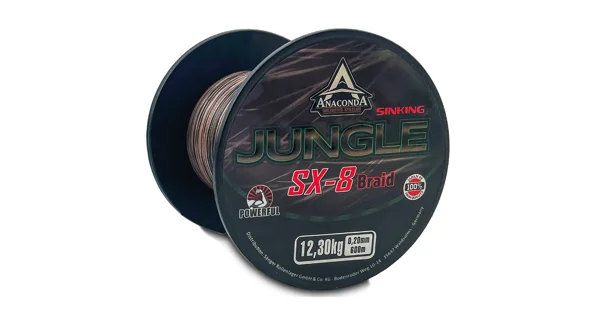 ANACONDA - Šňůra Jungle SX-8 0,20 mm 12,3 kg 600 m