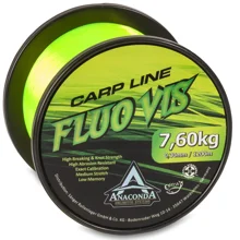 ANACONDA - Vlasec Fluo Vis 0,36 mm 10,3 kg 1200 m zelená