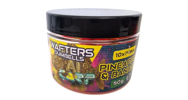 ANACONDA - Wafter-Dumbells AI Carp Bird Food Mix 10x14 mm 50 g Pineapple & Banana