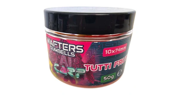 ANACONDA - Wafter-Dumbells AI Carp Bird Food Mix 10x14 mm 50 g Tutti Frutti