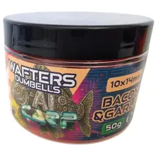 ANACONDA - Wafter-Dumbells AI Carp Fish Mix 10x14 mm 50 g Bacon & Garlic