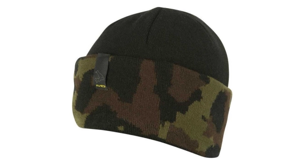 AVID - Čepice Black and Camo Beanie