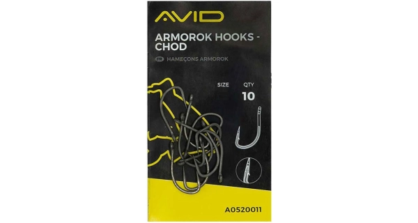 AVID - Háčky Armorok Hooks Chod vel. 8