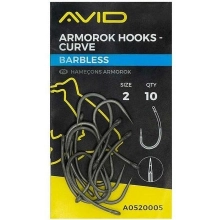 AVID - Háčky Armorok Hooks Curve Barbless vel. 2