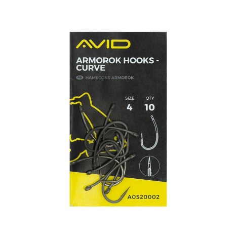 AVID - Háčky Armorok Hooks Curve vel. 8