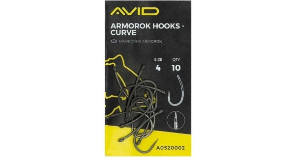 AVID - Háčky Armorok Hooks Curve vel. 8