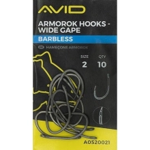 AVID - Háčky Armorok Hooks Wide Gape Barbless vel. 2