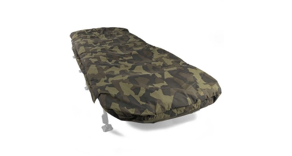 AVID - Lehátko Benchmark LevelTech X Bed + Spacák Ascent RS Camo XL