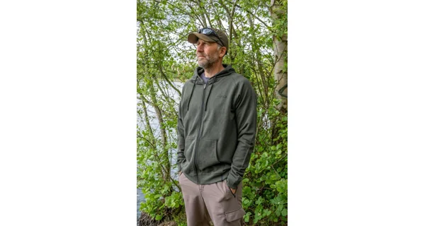 AVID - Mikina Bearing Zip Hoodie Green vel. 2XL