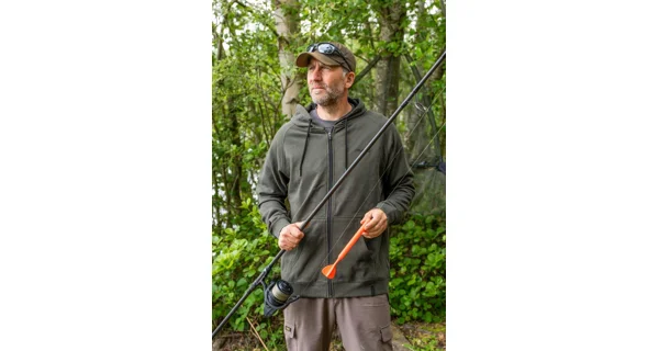 AVID - Mikina Bearing Zip Hoodie Green vel. M
