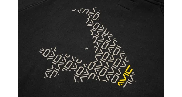 AVID - Mikina Compound Hoodie Black vel. M