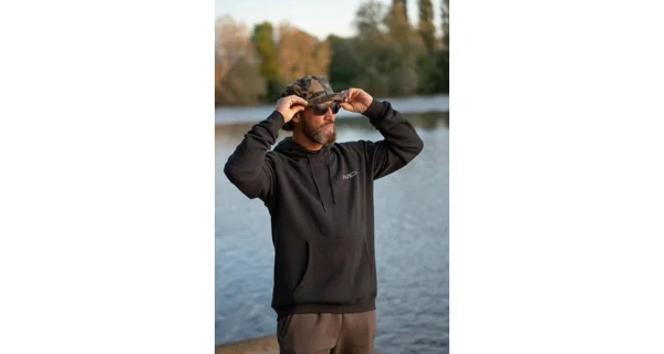 AVID - Mikina Compound Hoodie Black vel. S