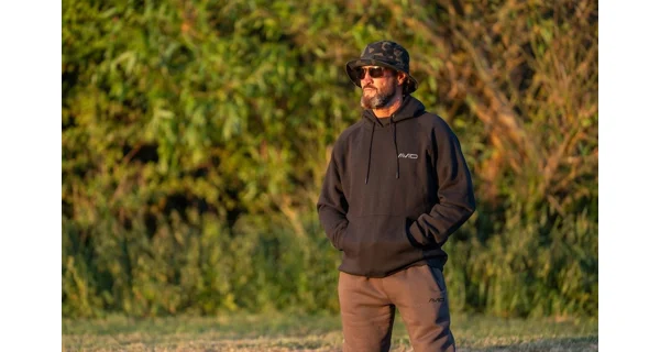 AVID - Mikina Compound Hoodie Black vel. S