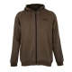 AVID - Mikina Compound Zip Hoodie Peat Brown vel. L