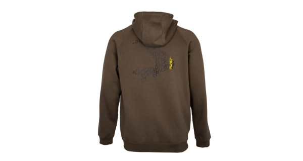 AVID - Mikina Compound Zip Hoodie Peat Brown vel. L