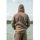 AVID - Mikina Compound Zip Hoodie Peat Brown vel. M