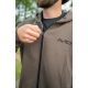 AVID - Mikina Compound Zip Hoodie Peat Brown vel. M