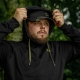 AVID - Mikina Minimal Hoodie Black vel. L