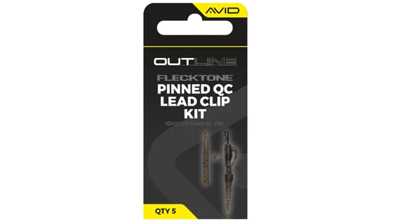 AVID - Montáž Outline FleckTone Pinned QC Lead Clip Kit 5 ks