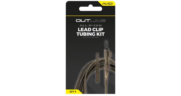 AVID - Montáž Outline Lead Clip Tubing Kit 3 ks