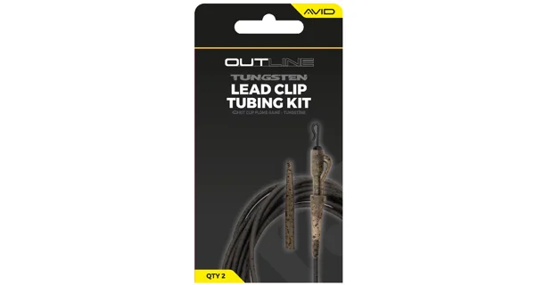 AVID - Montáž Outline Lead Clip Tungsten Tubing Kit 2 ks
