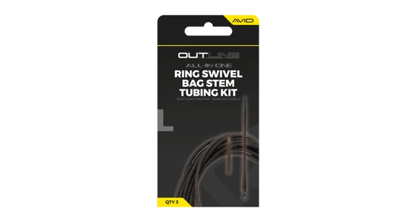 AVID - Montáž Outline Ring Swivel Bag Stem Tungsten Tubing Kit 3 ks