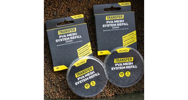 AVID - Náhradní PVA punčocha Transfer PVA Mesh System Refill 25 mm 7 m