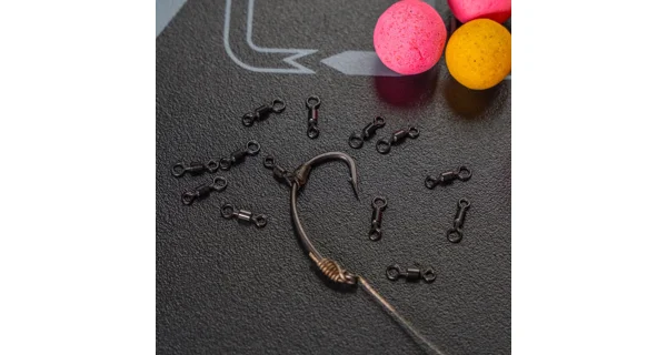 AVID - Obratlík Outline Mirco Hookbait Swivel vel. 17 20 ks