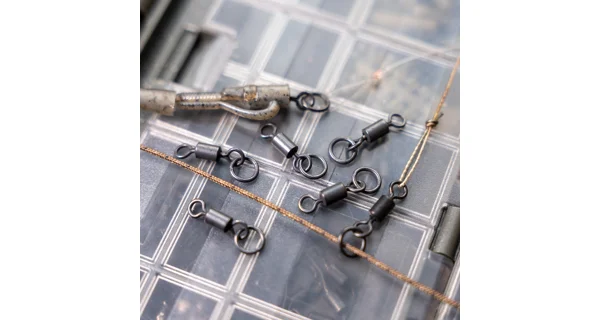 AVID - Obratlík s kroužkem Outline Ring Swivel vel. 7 10 ks