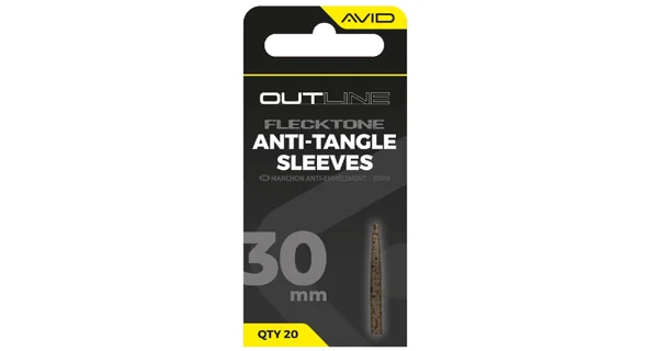 AVID - Převleky proti zamotání Outline FleckTone Anti-Tangle Sleeve 30 mm 20 ks