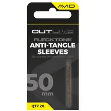 AVID - Převleky proti zamotání Outline FleckTone Anti-Tangle Sleeve 50 mm 20 ks