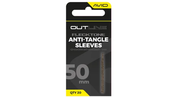 AVID - Převleky proti zamotání Outline FleckTone Anti-Tangle Sleeve 50 mm 20 ks