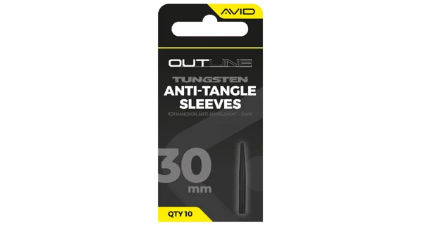 AVID - Převleky proti zamotání Outline Tungsten Anti-Tangle Sleeve 30 mm 10 ks