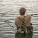 AVID - Prsačky Distortion Camo Chest Waders vel. 41