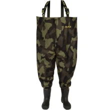 AVID - Prsačky Distortion Camo Chest Waders vel. 44