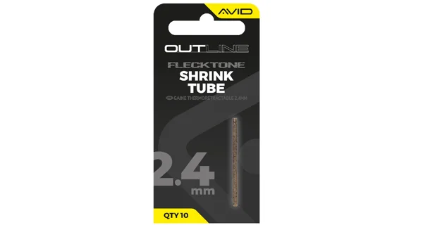 AVID - Smršťovací hadička Outline FleckTone Shrink Tube 2,4 mm 10 ks