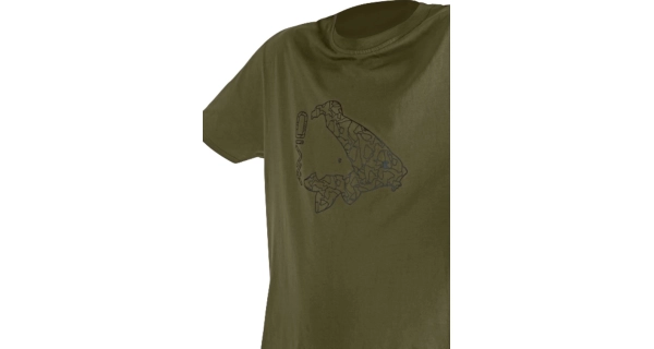 AVID - Tričko Icon T-Shirt Khaki vel. L