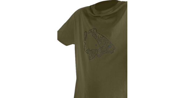 AVID - Tričko Icon T-Shirt Khaki vel. M