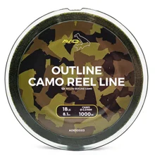 AVID - Vlasec Outline Camo Reel Line 0,31 mm 5,4 kg 1000 m